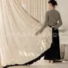 Estilo Retrô Francês Grande Sala de Estar Varanda Tela de Janela Veludo Flor Cortada Bordada Gaze Cortina Quarto Restaurante Novo Estilo Keqiao Atacado