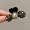 Pinza Decorativa Pequeña de Garra Estilo Coreano Pinza Lateral Suave Pinzas para Fijar Mechones Rebeldes Accesorios Simples para el Cabello