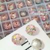 Broca para uñas con corte en forma de rosa de ocho lados, multicorte, Millennium rose K9, broca para uñas con forma de fondo puntiagudo de vidrio de alta calidad