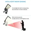 Cámara de Vigilancia para Alumbrado Público V380 Exterior LED Alta Definición Red Inalámbrica Wifi Monitor Inteligente Remoto Trinocular