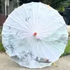 Paraguas de Papel Aceitado Estilo Antiguo Paraguas de Tela de Seda Impreso Decoración de Paraguas Paraguas de Techo Paraguas Parasol Accesorios para Fotografía Paraguas de Pasarela Paraguas de Danza Hanfu
