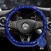 Accesorios para coche Blue Diamond Diamond, juego de accesorios para coche, freno de mano, hombreras, funda para volante, venta al por mayor en grandes cantidades
