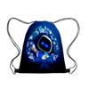 Mochila escolar con cordón, portátil, de gran capacidad, repelente al agua, con diseño de robot cósmico 3D, ideal como regalo