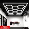 Sala de Lavagem de Carros Loja 4S Estação de Trabalho de Detalhamento de Carros Luz Favo de Mel Luz LED Oficina de Reparo de Máquinas Luminária de Teto