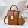 Bolso bandolera moderno y versátil, mini bolso de teléfono de moda para mujer, bolso nuevo de verano, versión coreana bolso cuadrado pequeño simple