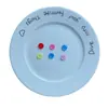 Botões Pequenos Coloridos Kit de Material Artesanal DIY Colagem Criativa para Jardim de Infância Botões Redondos de Resina para Crianças