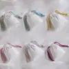 Bolsa de Almacenamiento para Joyería, Bolsa de Algodón Cepillado de Sarga de Alta Gama, Bolsa de Embalaje para Joyería con Cierre de Cordón