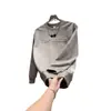Sudadera Gruesa Forrada de Polar Nueva Otoño/Invierno 2025 para Hombre, Moderna y Tendencia Cuello Redondo Versátil Casual Manga Larga Top para Hombre