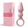 Masajeador de tapón anal vibratorio para hombres, tapones anales vibratorios con cuentas para mujeres, juguetes sexuales para adultos