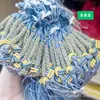 Atacado do Fabricante Cordão para Celular com Nó de Dimple Semi-Acabado Artesanal DIY Pingente Bolsa Acessório de Chaveiro Corda