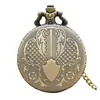 Reloj de Bolsillo Grande Estilo Antiguo de Shanghái Retro Reloj de Cuarzo con Tapa abatible Collar Reloj con Tapa abatible Fabricante de Relojes de Bolsillo