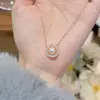 Collar de Oro con un Toque de Lujo Ligero y Exclusivo, un Regalo de Alta Gama para tu Novia, Exquisito y Elegante, Versátil para el Uso Diario, Cadena para la Clavícula