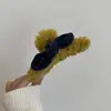 Atmósfera de Otoño e Invierno Peluche Lazo Pinza para el Cabello Pinza para el Cabello Femenina Elegante Nicho Gama Alta Pinza de Tiburón para el Cabello Accesorios para el Cabello