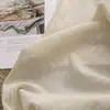 100% Algodón Puro Algodón Lavado Tela de Cáñamo Ropa Tela Hanfu Tela de Arena Textura de Tela de Fondo