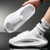 Pantuflas Slip-on para Hombre Verano para Exterior Antideslizantes para Casa Playa Ocio Sandalias de Suela Gruesa Resistentes al Desgaste Deportivas Pantuflas de Coco