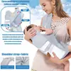 Portabebés, Tipo de sujeción frontal horizontal para bebé, Portabebés simple para salir, Liberando las manos, Multifuncional y ligero para recién nacidos