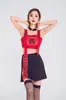 Disfraces de Rendimiento Ds Multicolor Nuevos para Club Nocturno Cantante Femenina DJ Bailarín Principal Ropa Conjunto de Equipo Colorido con Lentejuelas Bloque de Color Europeo y Americano