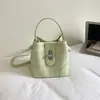 Mini Bolsa Saco de Luxo para Mulheres, Fashion e Versátil, Bolsa Saco Color Block, Novo Estilo 2026, Bolsa Transversal e de Mão de Luxo