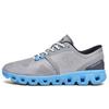Sapatos de corrida de absorção de choque da moda esportivos novos sapatos masculinos casuais primavera e outono respirável plus size sapatos antiderrapantes transfronteiriços