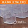Capas transparentes para pés de mesa e cadeira capas de silicone para pés de cadeira capas antiderrapantes para pés de cadeira almofadas para pés de mesa capas para pernas de banco almofadas para pés de mesa e cadeira resistentes ao desgaste