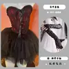 Coruja Noturna Cosplay Menina Coelho Sexy Traje de Coelho Role-Playing Diabinho Anjo Preto e Branco Boate Melhores Amigos Fotos