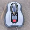 Robot Cortacésped Automático Sin Bordes con Detección de Obstáculos, Control por Aplicación Móvil, Recarga Automática, Equipo de Jardín Ligero para Exportación
