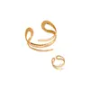 Pulsera de Anillo Abierto con Línea Geométrica Ancha, Estilo Minimalista Único y Audaz, Joyería Versátil de Nicho Inspirada en Diseñadores