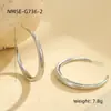 Pendientes de personalidad europeos y americanos transfronterizos diseño nicho pendientes de acero inoxidable pendientes pendientes de temperamento retro de alta calidad para todo