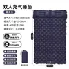Colchão Inflável com Bomba de Pé para Uso Externo Camping Almofada Impermeável Portátil Espessada Cama Colchão de Ar de Uma Pessoa Colchonete de Dormir para Camping Resistente à Sujeira Resistente ao Desgaste