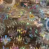 Adesivos Pet Dia Bonito - Série Jornada das Flores Sombra Clara - Material Decorativo para Decorações Leves e Diário, 20 Folhas Incluídas