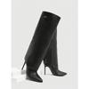 Botas de Caña Alta Nuevas Estilo Europeo y Americano Otoño e Invierno, Elegantes Botas de Moda Sexy con Punta Fina sin Cordones y Tacón Ultra Alto, Botas Minimalistas para Mujer Talla Grande