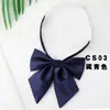 Corbata de Moño Oblicua de Color Sólido Original Uniforme JK Estilo Japonés Femenino Sin Corbata Estilo Coreano Camisa con Moño Cuello de Marinero Femenino