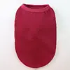 Chaleco de ropa de color sólido de algodón puro para primavera y verano para perros de mascotas, a color, para perros pequeños, medianos y grandes, atuendo de dos patas estilo panda