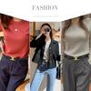 Cinturón Fino Casual Versátil para Mujer, Estilo Arco del Triunfo en Cuero Sintético, Cinturón de Moda Tendencia Estilo Ins