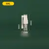10 20 30 50ml Frasco Spray Transparente Frasco Spray de Névoa Fina com Rotação de 360 Graus Frasco Spray de Tromba de Elefante Médico