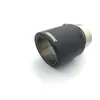80-101ak Fibra de Carbono Garganta Trasera Cubierta Trasera de Acero Inoxidable Tubo de Escape de Coche Modificación Boquilla Trasera Decoración Suministros Universal