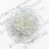 Lantejoulas Estrela de Cinco Pontas Vazadas 4mm 1g Embalagem Pequena em Formato de Estrela Material de Preenchimento Acessórios de Decoração DIY Lantejoulas