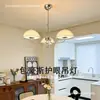 Lustre moderno minimalista Bauhaus para sala de estar e jantar com senso de design de alta qualidade, adequado para escritório, quarto, corredor criativo e hall de entrada, com recursos de proteção ocular