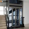 Elevador pequeño para uso doméstico sin foso, elevador de tracción para casa de construcción propia, elevador para casa dúplex loft, elevador para villa