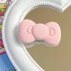 Presilha de Cabelo com Laço de Bolinhas, Presilha Lateral, Estilo Doce para Meninas, Presilha para Franja, Grampo de Cabelo, Presilha Bico de Pato, Piranha, Acessório de Cabelo