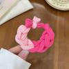 Diadema Dopamina Tejida a Mano Banda para el Cabello para Niños Cuerda para el Cabello Banda Elástica para el Cabello para Niñas Lindo Brazalete para Pareja