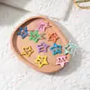 Pinza para el pelo de color caramelo Lindo Pinza para el pelo con corazón de goteo de aceite Accesorio para el pelo infantil Pinza grande colorida de gota de agua de otoño estilo japonés y coreano Dibujos animados