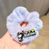 2026 Versión Coreana Lindo Scrunchie de Peluche Dibujo Animado Otoño e Invierno Goma para el Cabello Accesorio para el Cabello Diario Dulce