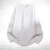 Moletom masculino, estilo primavera e outono, gola redonda, manga longa, blusa básica, top versátil casual solto, roupas masculinas sem capuz