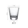Taza de agua resistente al calor para el hogar con borde dorado, hecha a mano con forma de margarita de Hassman, taza de jugo de vidrio, venta al por mayor de fábrica