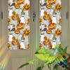 Xcbl073 Pegatina Electroestática de Vidrio Colorida de Halloween Transfronteriza PVC Sin Pegamento Fantasma Calabaza Decoración de Ventana Festiva