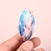 Llavero Acrílico 2D Personalizado Transparente Dibujos Animados DIY Colgante para Llaves Mercancía de Celebridades Colgante Personalizado para Bolsa
