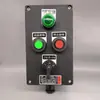 Columna de Operación Antiexplosiva y Anticorrosiva Bzc8050-A2K1G con 2 Botones y 1 Interruptor para Control In-Situ del Motor del Ventilador Caja de Botones Ex