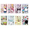Pegatinas de Cambio de Rostro Sanrio Transfronterizas Dibujos Animados Crea Tu Cara Pegatinas de Rompecabezas Pegatinas Creativas DIY para Niños Personalización