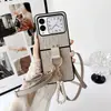 Lujo de alta gama adecuado para huawei nova flip anillo de moda cuerda diagonal cuero creativo pantalla plegable teléfono móvil